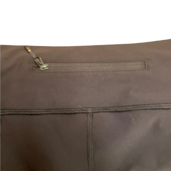 Lululemon Athletica Leggings 8 Yoga Gym Cropped Extra Reflective Dots Black - Picture 7 of 11